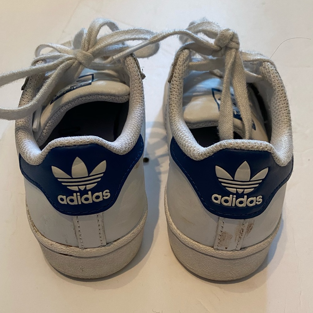 Adidas Stan Smith White/Blue Accent Size 11